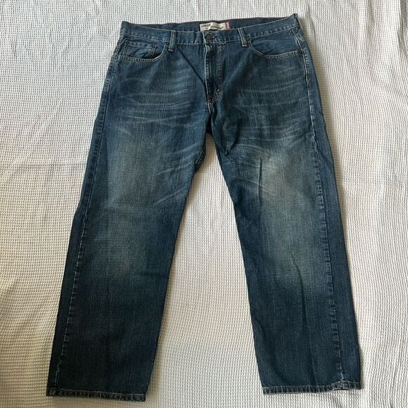 Levi's Men's 569 Straight Fit loose 100% Cotton Jeans sz 38 - Picture 1 of 11